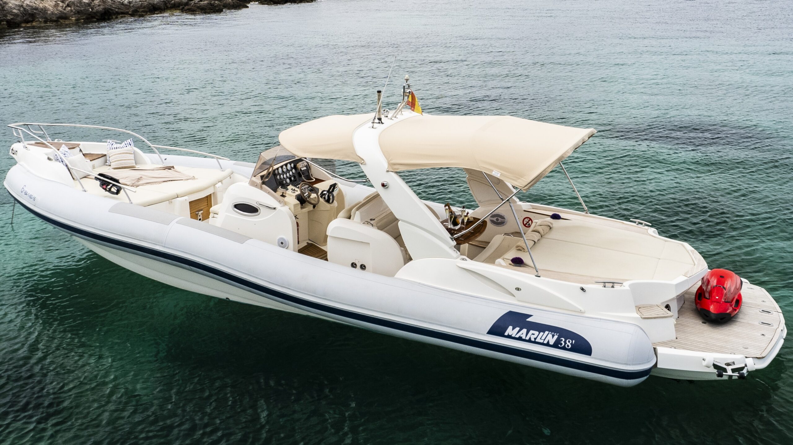Marlin Rib 38 - Alquiler lancha Mallorca
