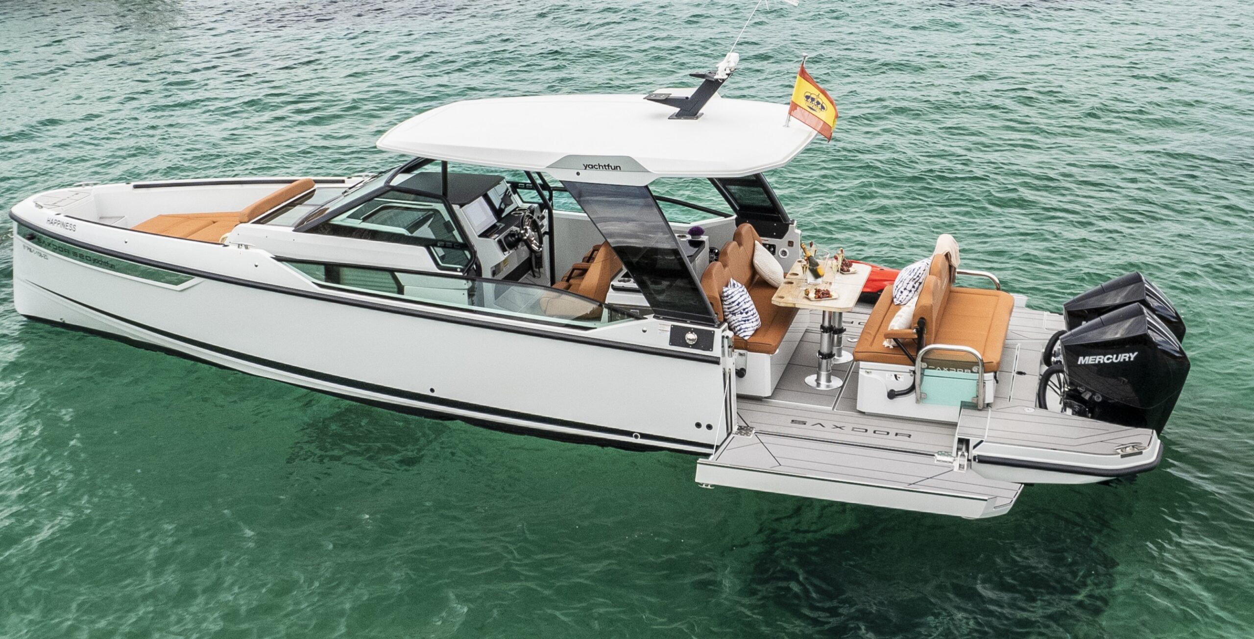 Saxdor 320 GTO alquiler de lancha en Mallorca