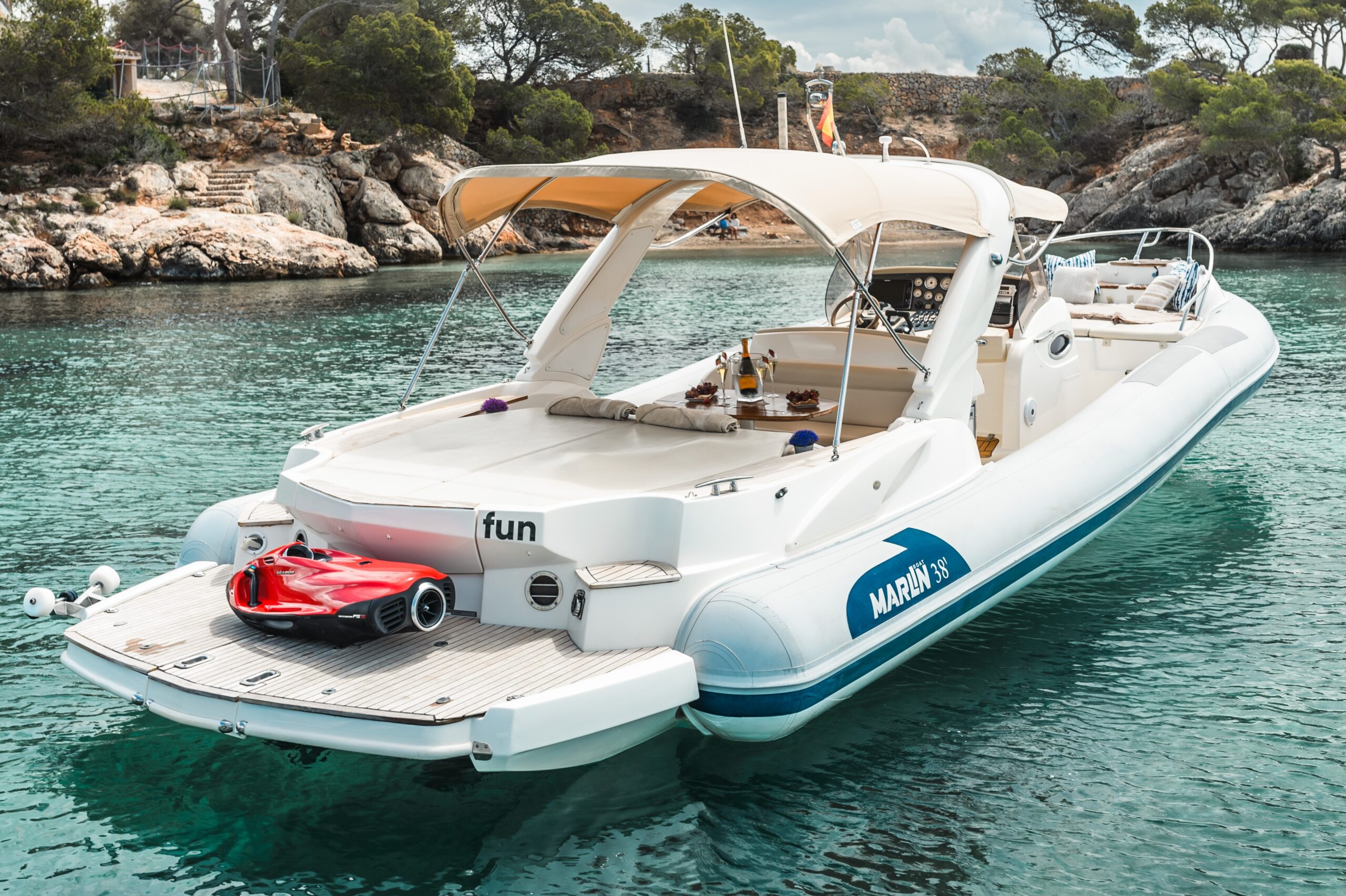 Marlin Rib 38 - rent boat Mallorca