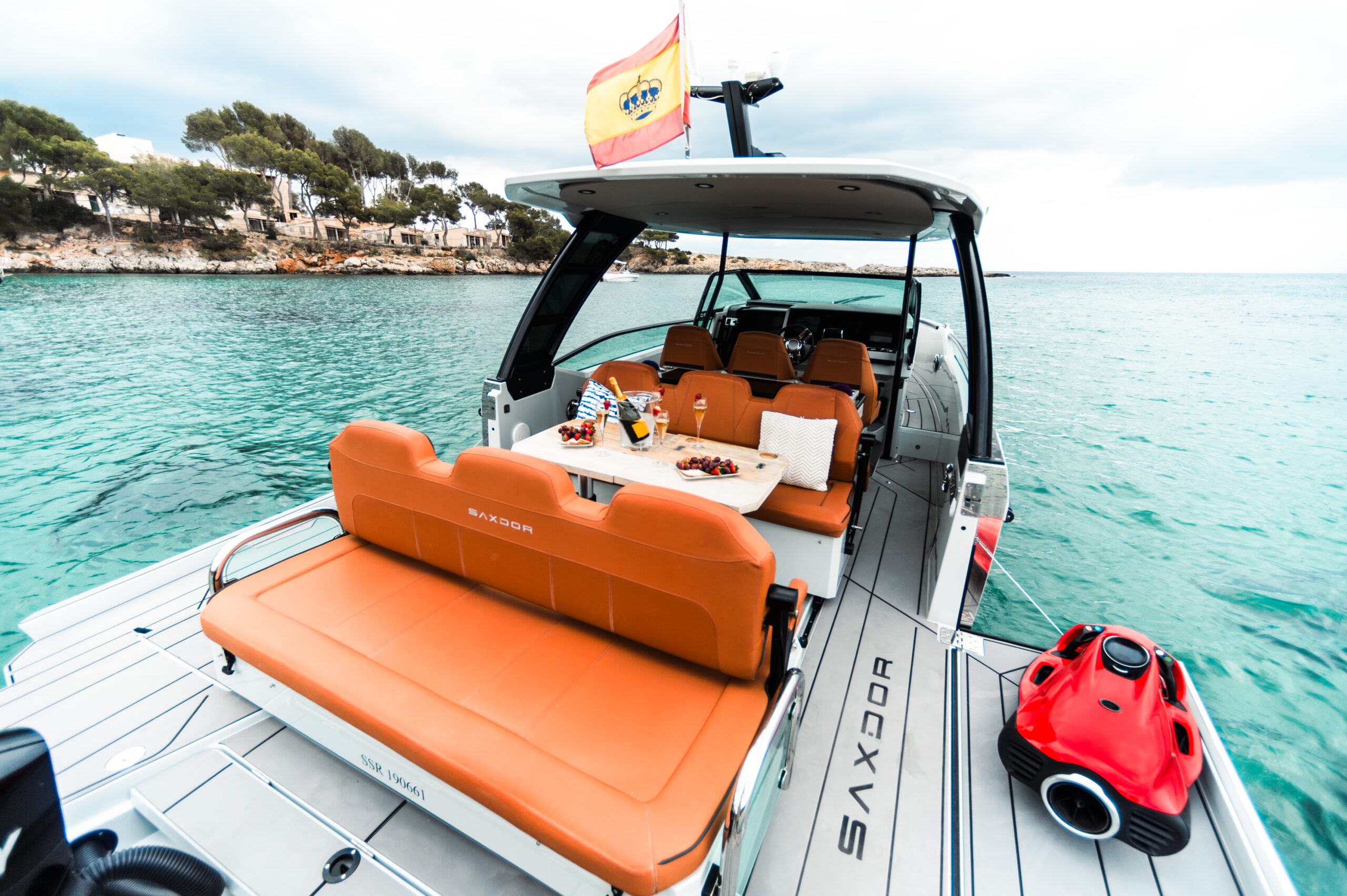 Saxdor 320 GTO alquiler de lancha Mallorca