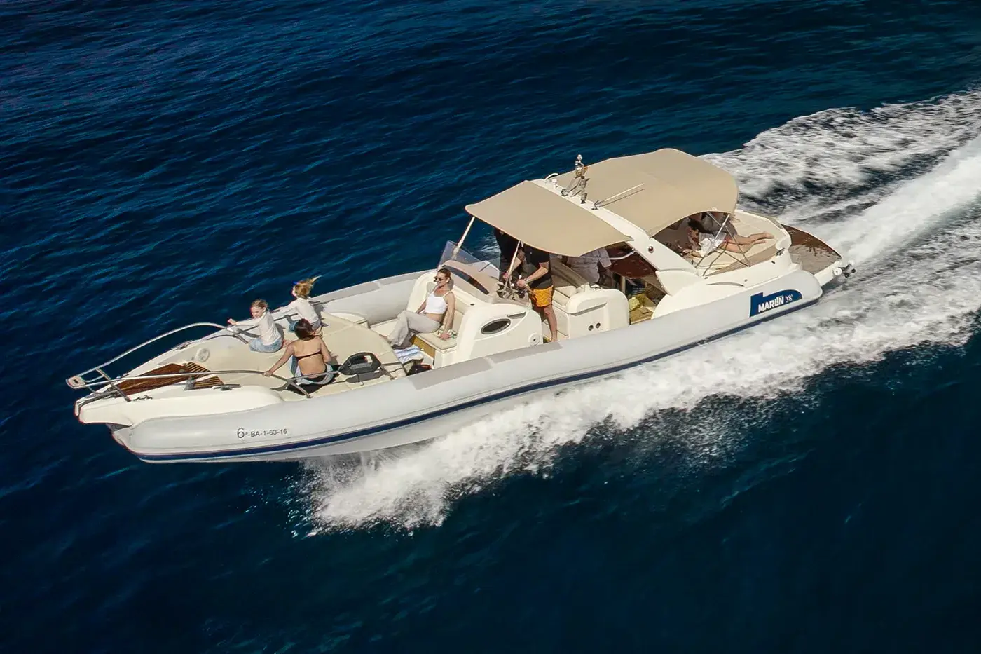 Marlin Rib 38 - Alquiler de lancha Mallorca