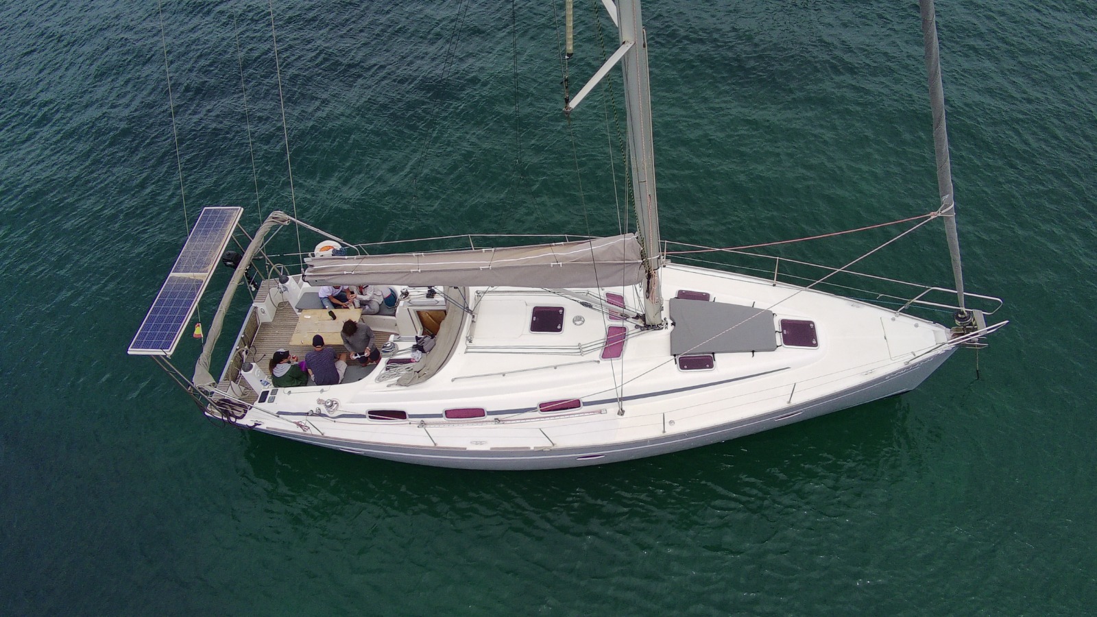 Velero en Puerto de Palma