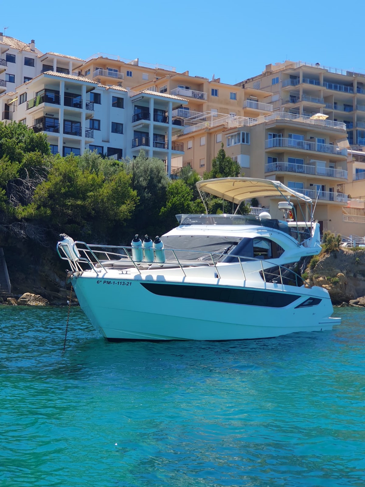 HARRY III Galeon 420 Fly en Palma | Alquiler Yate con patrón