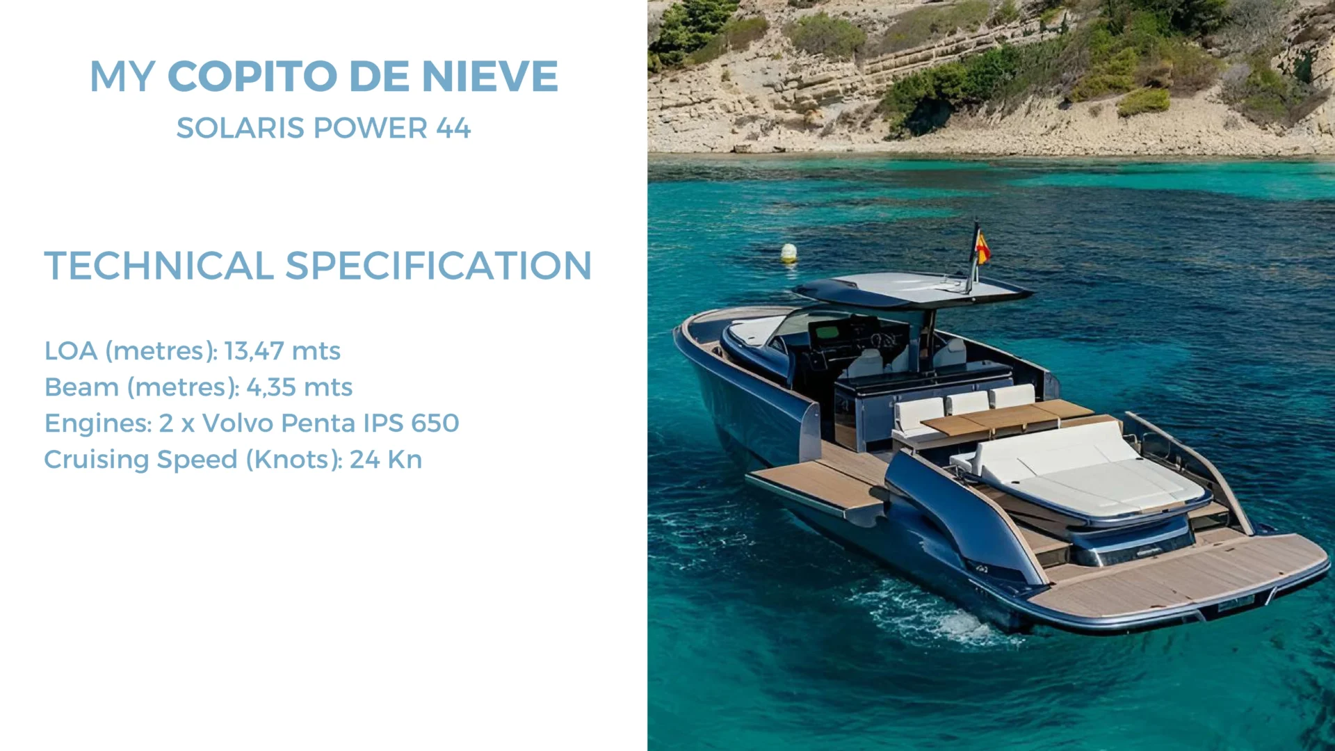 My Copito de Nieve – Solaris Power 44
