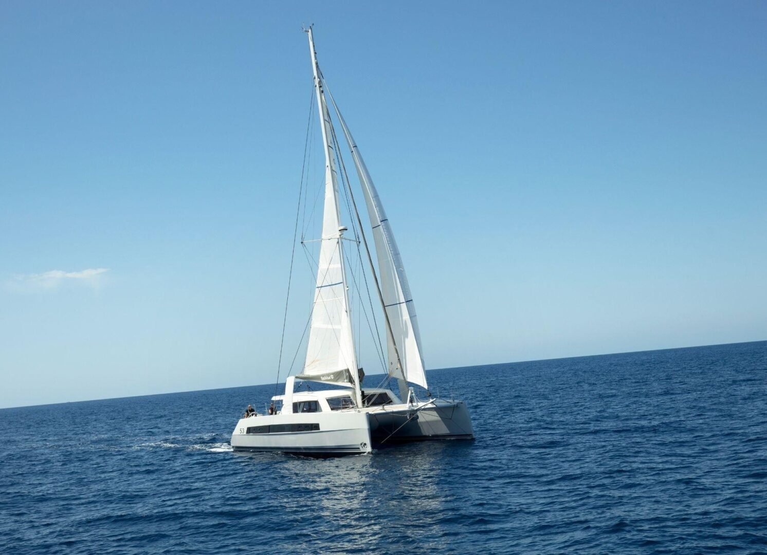Alquila el My Ambian'C, un catamarán Catana 53